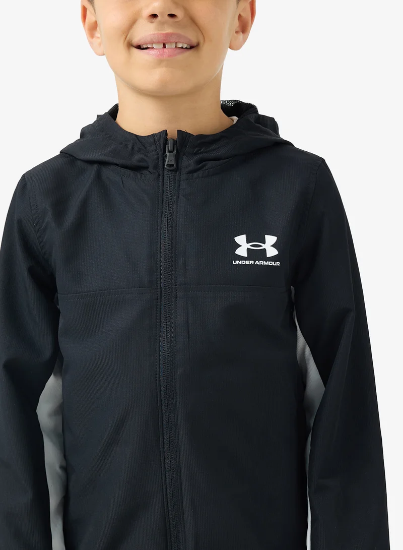 UNDER ARMOUR  Youth Rival Woven Jacket for Men | Best Price UAE